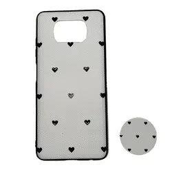 قاب طرح دار پاپ سوکت دار طرح قلب شیائومی Xiaomi Poco X3 | فروش و پخش عمده تک استور