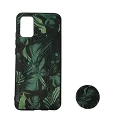 قاب طرح دار پاپ سوکت دار گل سامسونگ Samsung Galaxy A02S کد 2 | فروش و پخش عمده تک استور