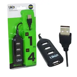 هاب 4 پورت USB لیکو LIKO MR-134 | فروش و پخش عمده تک استور