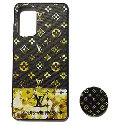 قاب طرح دار پاپ سوکت دار LV سامسونگ SAMSUNG Galaxy A72 | فروش و پخش عمده تک استور