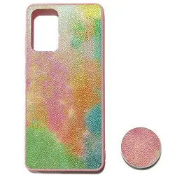 قاب چرمی هولوگرامی پاپ سوکت دار سامسونگ SAMSUNG Galaxy A72 | فروش و پخش عمده تک استور