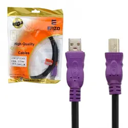 کابل پرینتر 1.5 متری انزو ENZO | فروش و پخش عمده تک استور