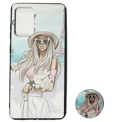 قاب طرح دار پاپ سوکت دار سامسونگ SAMSUNG Galaxy A72 کد2 | فروش و پخش عمده تک استور