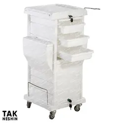 ترولی آرایشگاهی قفل دار