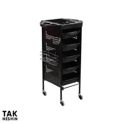 ترولی آرایشگاهی پرشین کلاسیک فلزی ساده