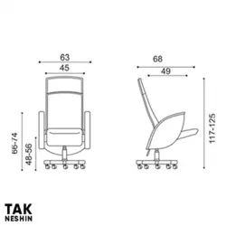 صندلی مدیریتی اروند 2914 | قیمت و خرید صندلی مدیریتی اروند 2914 | تک نشین