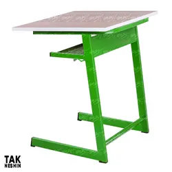 میز نیمکت مدرسه 8012 - قیمت و خرید میز نیمکت مدرسه 8012 - تک نشین