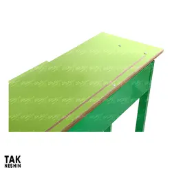 میز و نیمکت دو نفره مدرسه 8223 - قیمت و خرید میز و نیمکت دو نفره مدرسه 8223 -