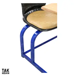 نیمکت صدفی دبیرستان 8323 - قیمت و خرید نیمکت صدفی دبیرستان 8323 - تک نشین