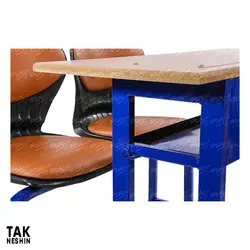 نیمکت متوسطه دو نفره 8321 - قیمت و خرید نیمکت متوسطه دو نفره 8321 - تک نشین