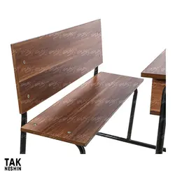 نیمکت مدرسه صادراتی 8723 - قیمت و خرید نیمکت مدرسه صادراتی 8723 - تک نشین