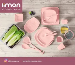 سرویس مسافرتی 56 پارچه 6 نفره لیمون کد 1782 | تک پلاسکو