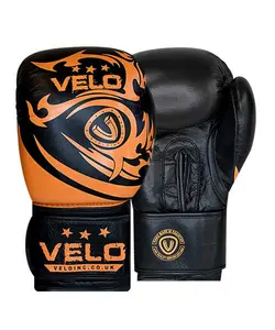 دستکش بوکس چرم VELO مدل FIRE