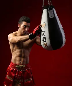 کیسه بوکس چرم طرح اشک RDX