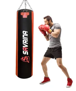 کیسه بوکس فوم قرمز-مشکی ساورینا