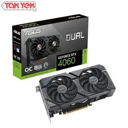 کارت گرافیک ایسوس ASUS RTX 4060 DUAL 8G OC