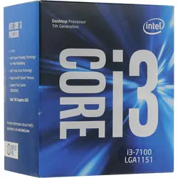پردازنده اینتل CPU INTEL i3-7100 Box