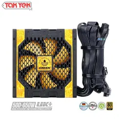 منبع تغذيه کامپيوتر گرین GP650A-UK Plus