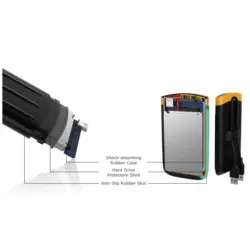 هارد دیسک اکسترنال سیلیکون پاور Armor A65 1TB