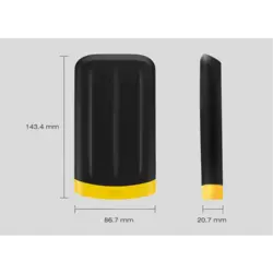 هارد دیسک اکسترنال سیلیکون پاور Armor A65 2TB