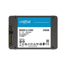 حافظه اس اس دی کروشیال مدل CRUCIAL SSD BX500 240G