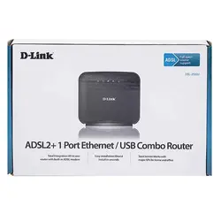 مودم دی لینک D-Link DSL 2520U ( کابلی +ADSL2 با 1 پورت شبکه )