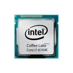 پردازنده اینتل CPU INTEL i7-8700K TRAY