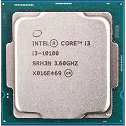 سی پی یو اینتل مدل CPU Intel Core i3 10100 LGA-1200 BOX