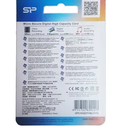 کارت حافظه microSDHC سیلیکون پاور مدل Elite کلاس 10 استاندارد UHS-I U1 سرعت 85MBps ظرفیت 16 گیگابایت