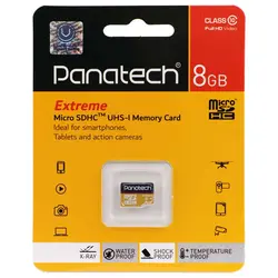 کارت حافظه میکرو اس دی 8 گیگابایت پاناتک Panatech 8G C10 U1 30MBps