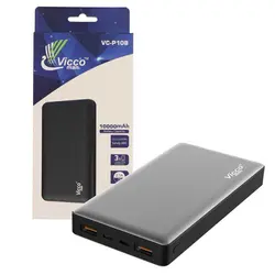پاوربانک ویکومن مدل vc-p10b با ظرفیت 10000 میلی آمپر ساعت