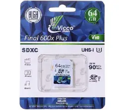 کارت حافظه SDXC ویکومن مدل Final 600X کلاس 10استاندارد UHS-I U3 سرعت 90MB/S ظرفیت 64 گیگابایت