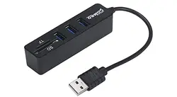 هاب USB 2.0 سه پورت وکارت خوان ایکس پی مدل HC834B