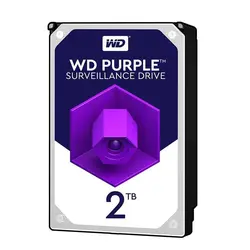 هارددیسک اینترنال وسترن دیجیتال مدل Purple WD22PURZ ظرفیت 2 ترابایت