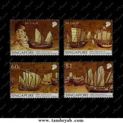 سفرهای دریاسالار چِنگ هه - سنگاپور ۲۰۰۵ - تمبریاب