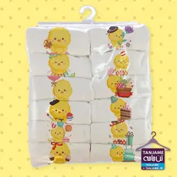 مشخصات، قیمت و خرید لباس ماهگرد نوزاد طرح جوجه &ndash; فروشگاه ماهگرد نوزاد | روتختی نوزاد | تن جامه