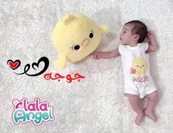 مشخصات، قیمت و خرید لباس ماهگرد نوزاد طرح جوجه &ndash; فروشگاه ماهگرد نوزاد | روتختی نوزاد | تن جامه