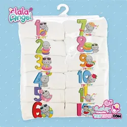 لباس ماهگرد نوزاد طرح فوک دریایی 12 عدد بادی نوزاد ماهگرد