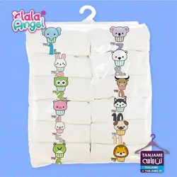 لباس ماهگرد نوزاد طرح کاپ کیک &ndash; فروشگاه ماهگرد نوزاد | روتختی نوزاد | تن جامه &ndash; خرید