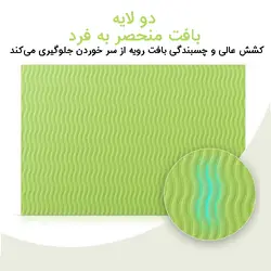 مت یوگا اکو فرندلی ضخامت 6 میلی متر کاور دار