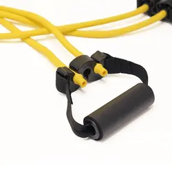 کش ورزشی سی ایکس تن زیب مدل زرد 40 پوند دوبل 2 متر