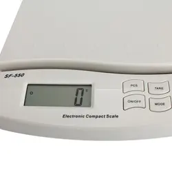 ترازو دیجیتال 25 کیلوگرمیSF-550 (دقت1گرم) – ترازیران