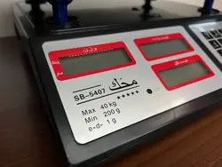 ترازو 40 کیلوگرم مدل SB-5407شش رقم (معمولی)