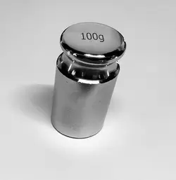 وزنه کالیبراسیون 100گرم (استیل-کلاسM1) – ترازیران