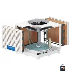 کولر آبی صنعتی پلیمری بالازن نیرو تهویه البرز 15000