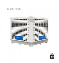 کولر آبی صنعتی پلیمری پایین زن نیرو تهویه البرز 18000