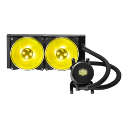 فن پردازنده کولر مستر MASTERLIQUID ML240 RGB TR4 EDITION CPU Liquid Cooler WITH RGB CONTROLLER