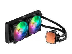 فن پردازنده کولر مستر MasterLiquid ML240R RGB CPU Liquid Cooler