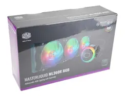 فن پردازنده کولر مستر MasterLiquid ML360R RGB CPU Liquid Cooler