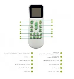 فن کویل دیواری گرین ایرباس مدل GWF400P1